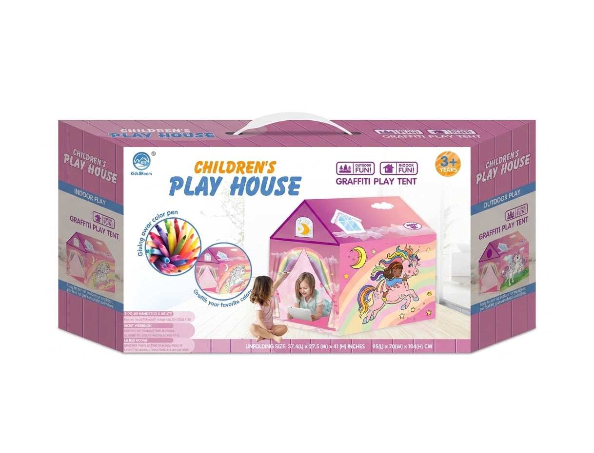 Children Unicorn Doodle Play Tent in Kuwait